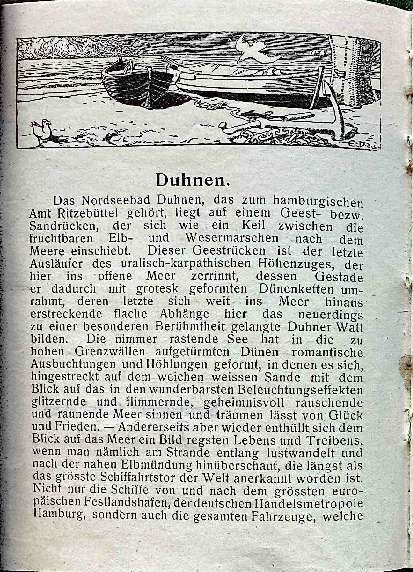 Ortsbeschreibung Duhnen